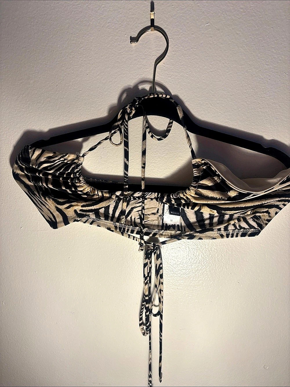 Windsor Animal Print 10 Top in Black & White